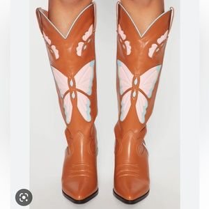Fashion Nova Janie Cowboy Boots